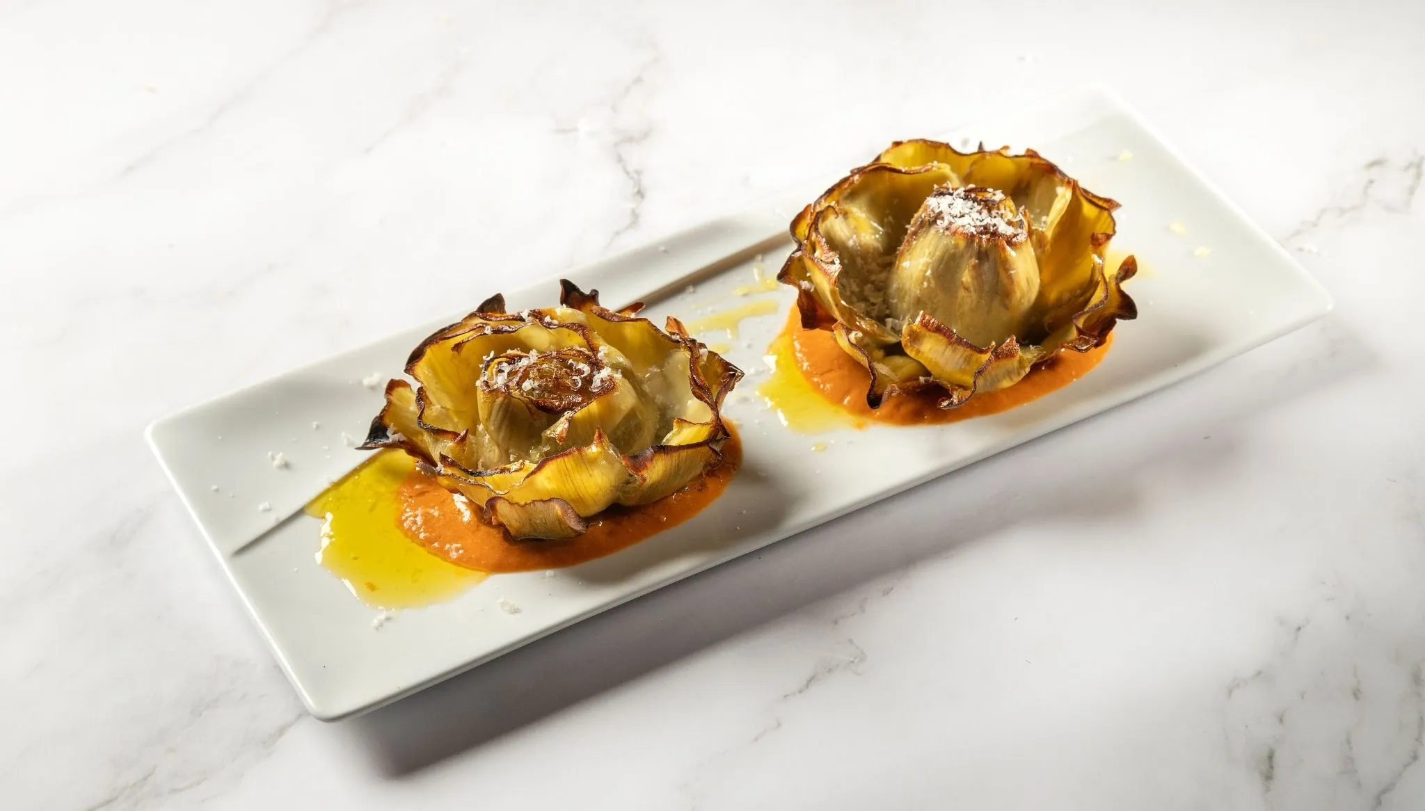 Alcachofas a la Brasa - Plato artesanal en Bacon Love