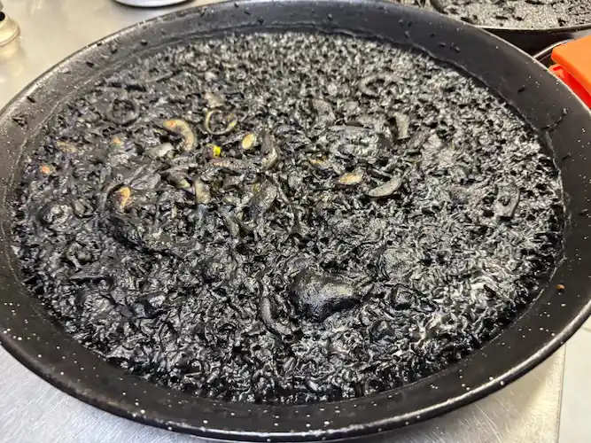 Arroz Negro - Bacon Love Hamburguesería San Blas-Canillejas, Madrid